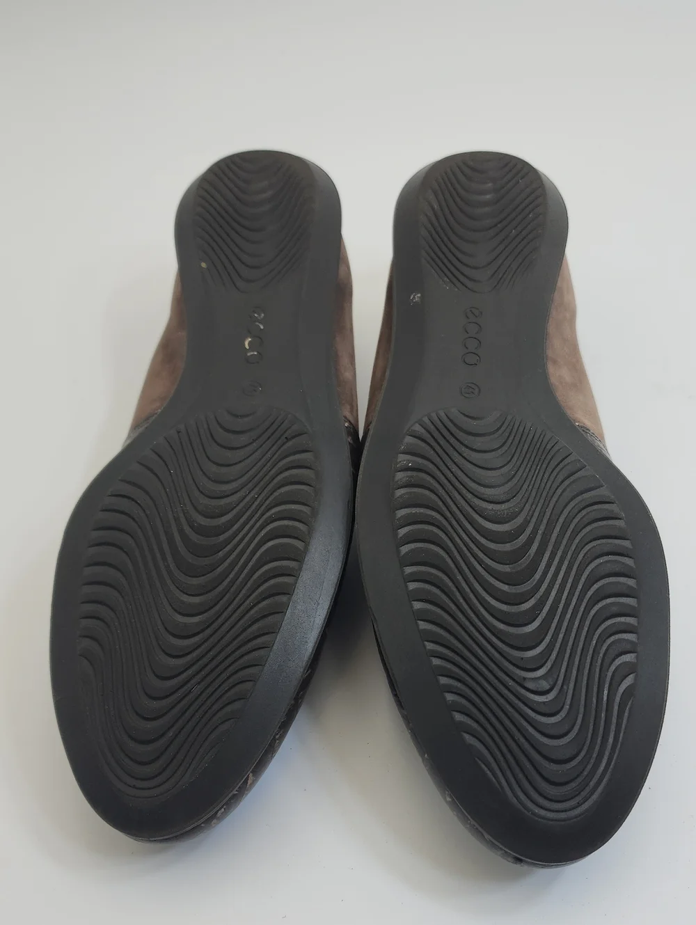 ECCO Women's Touch Ballerina 2.0 Croc-Embossed Leather Loafer Flats Size 41